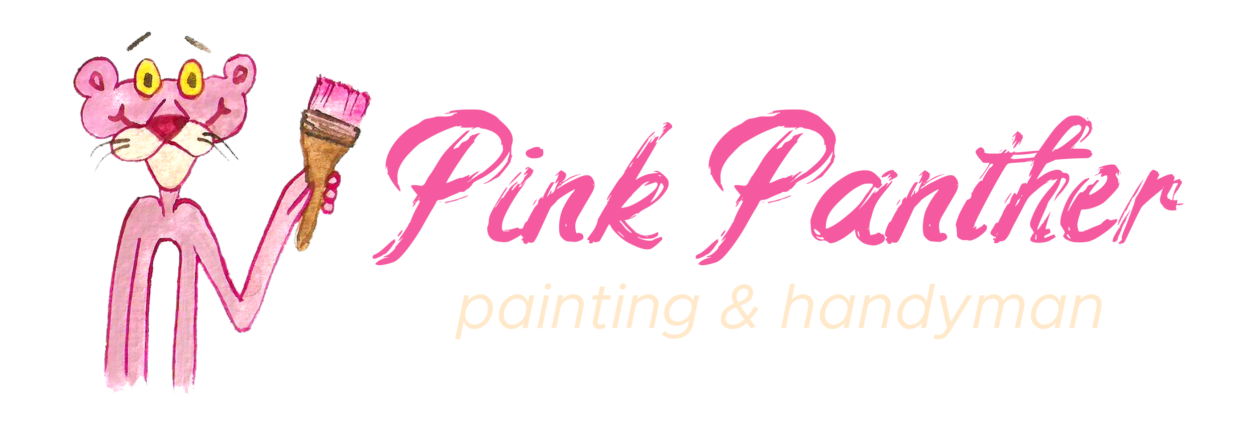 Pink Panther Painting